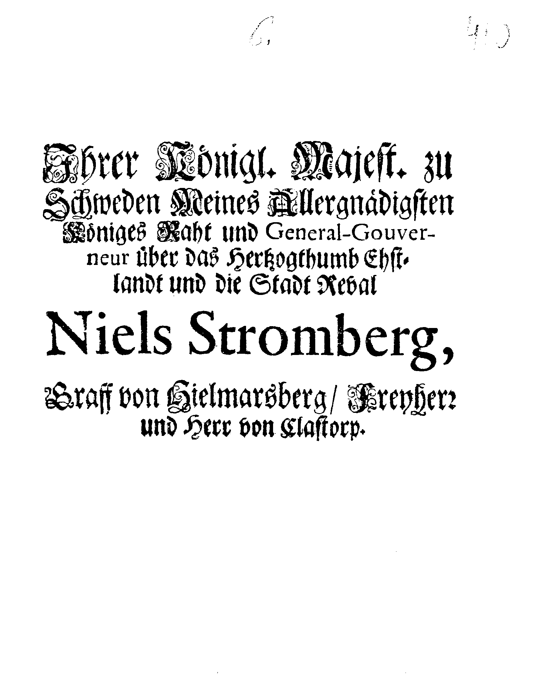 [Nils Strombergi korraldus]