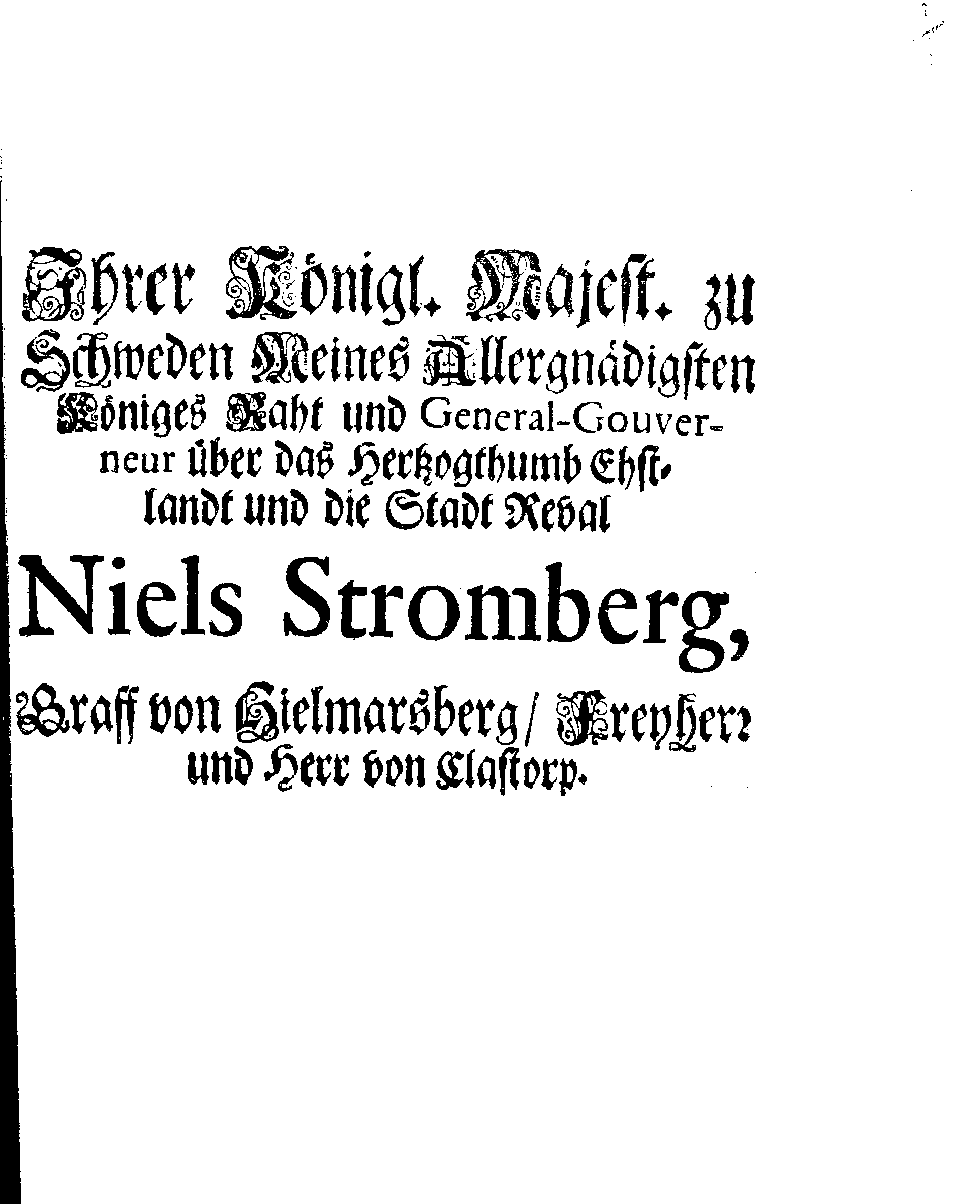 [Nils Strombergi korraldus]