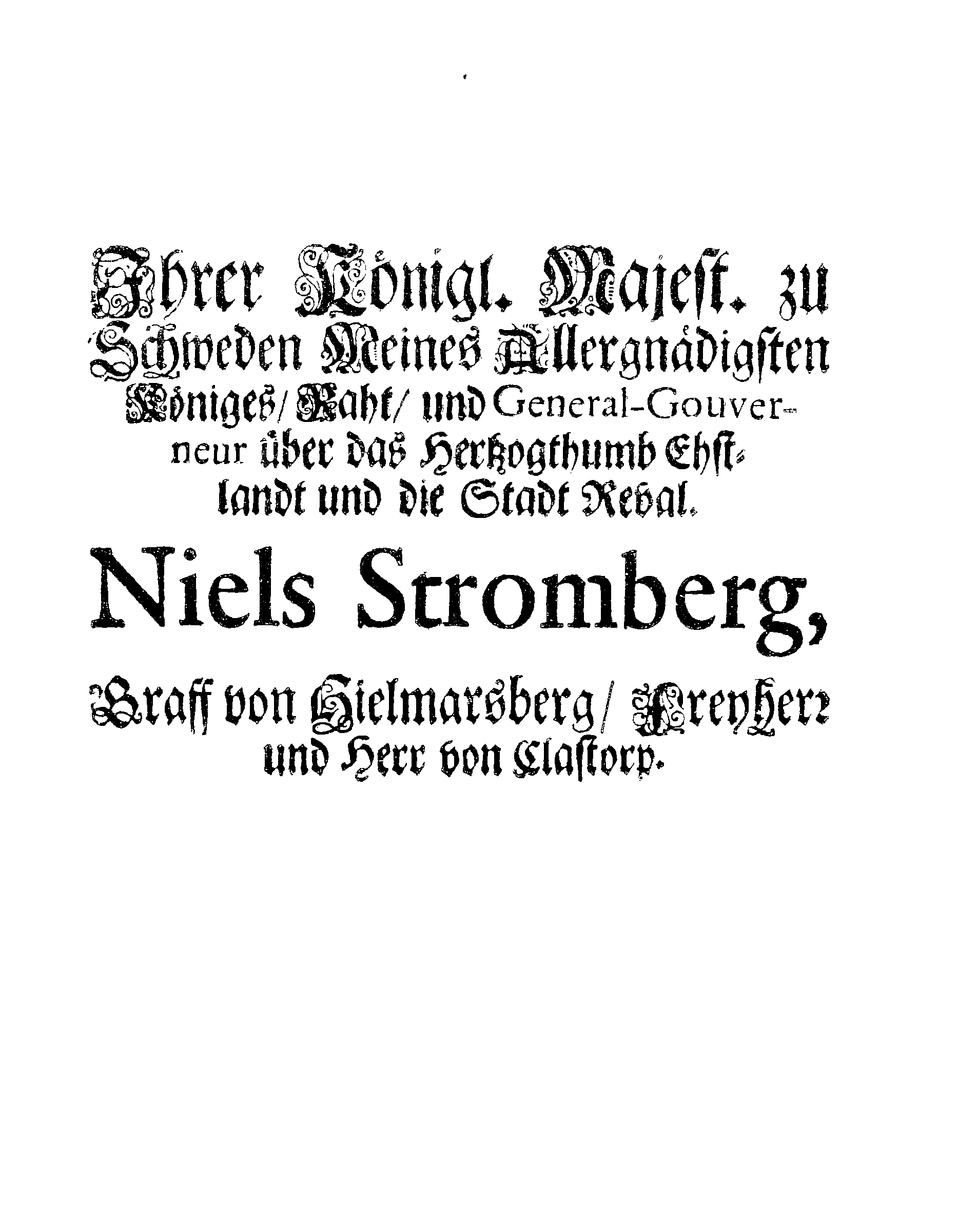 [Nils Strombergi korraldus]