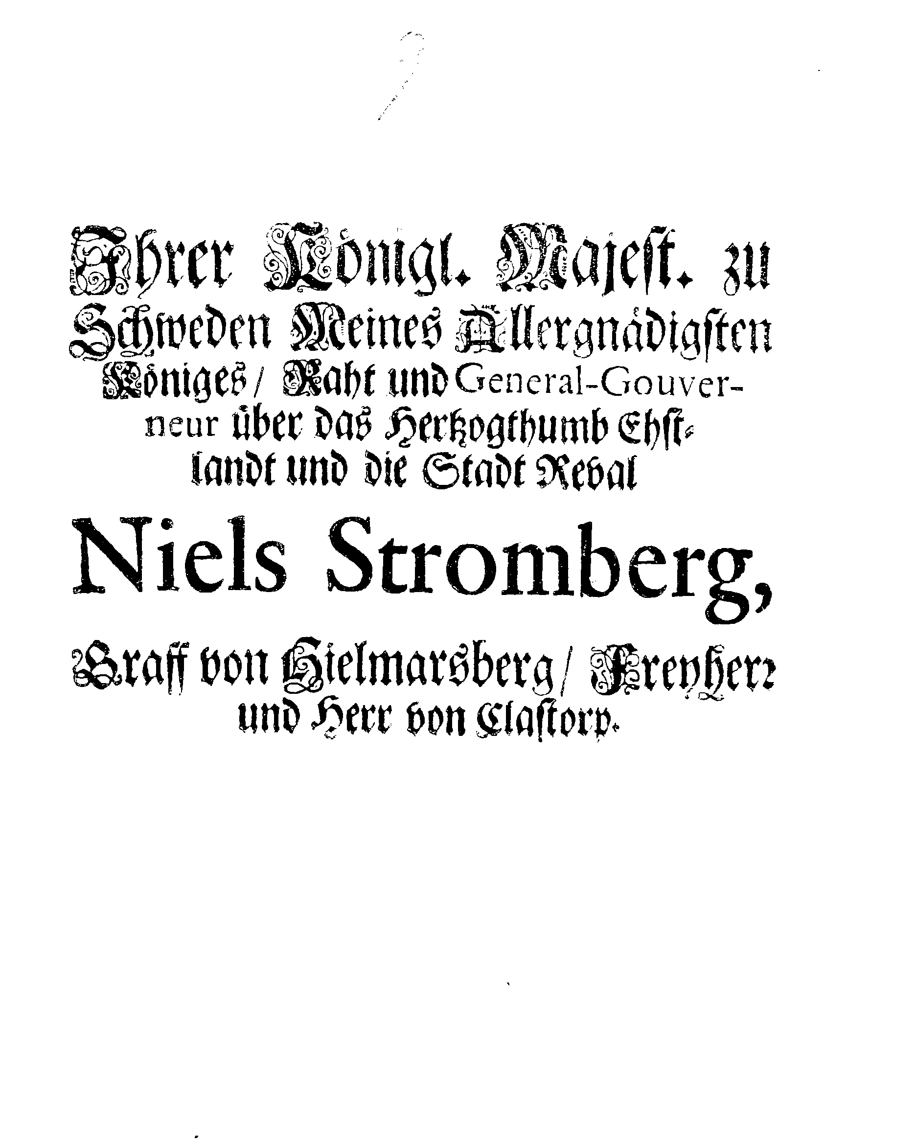 [Nils Strombergi korraldus]