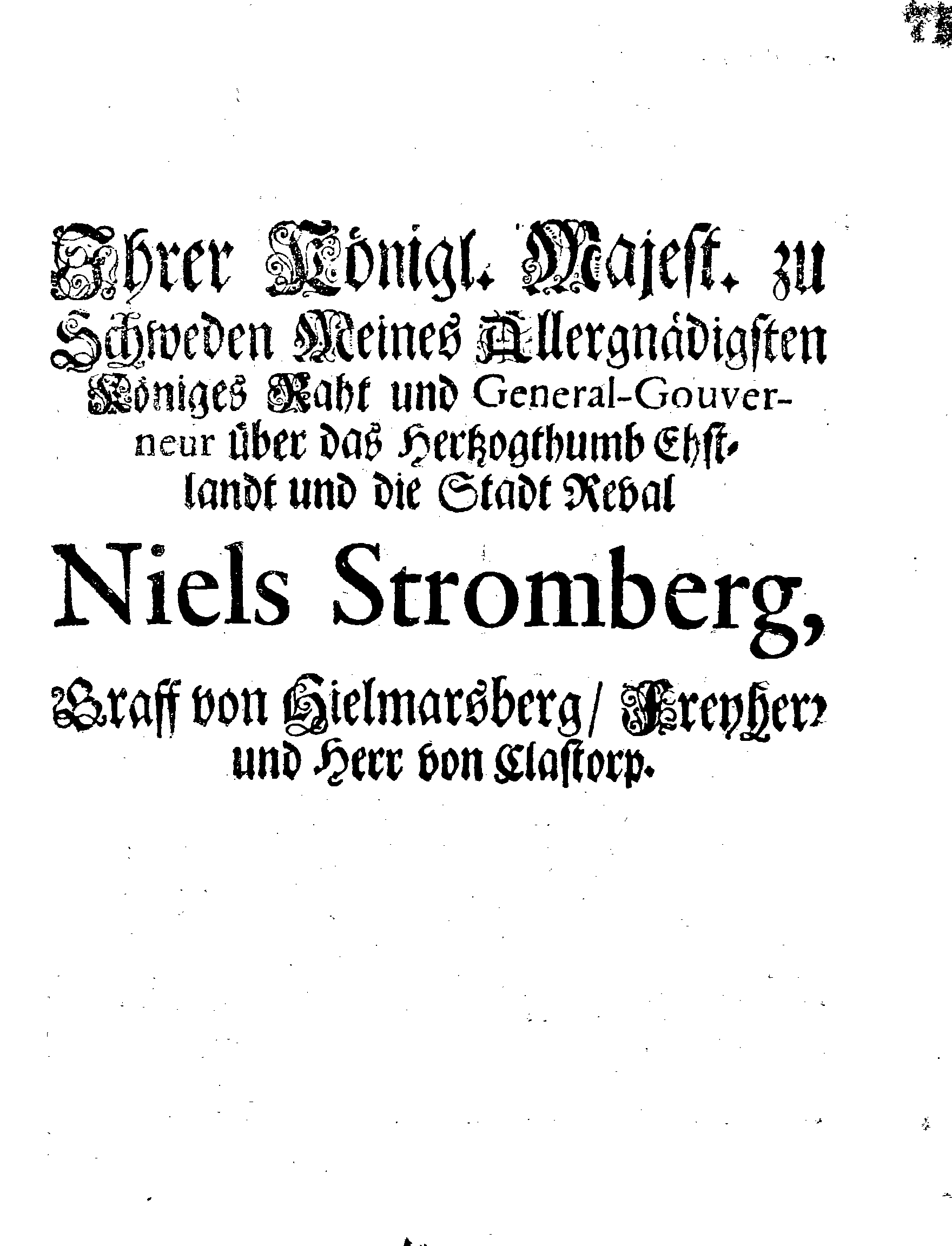 [Nils Strombergi korraldus]