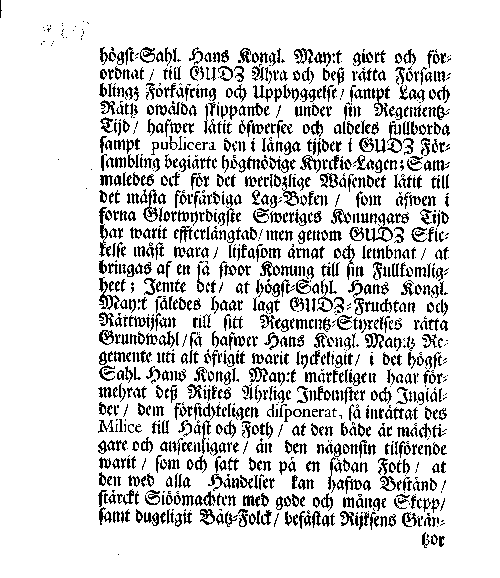 Kongl. May:tz Rådz och Samptelige Ständers Besluth, Giort, samtyckt och förafskedat af them enhalligen på dhen allmänne Rijkz-Dagen, som slötz uti Stockholm den 29 Novembris 1697